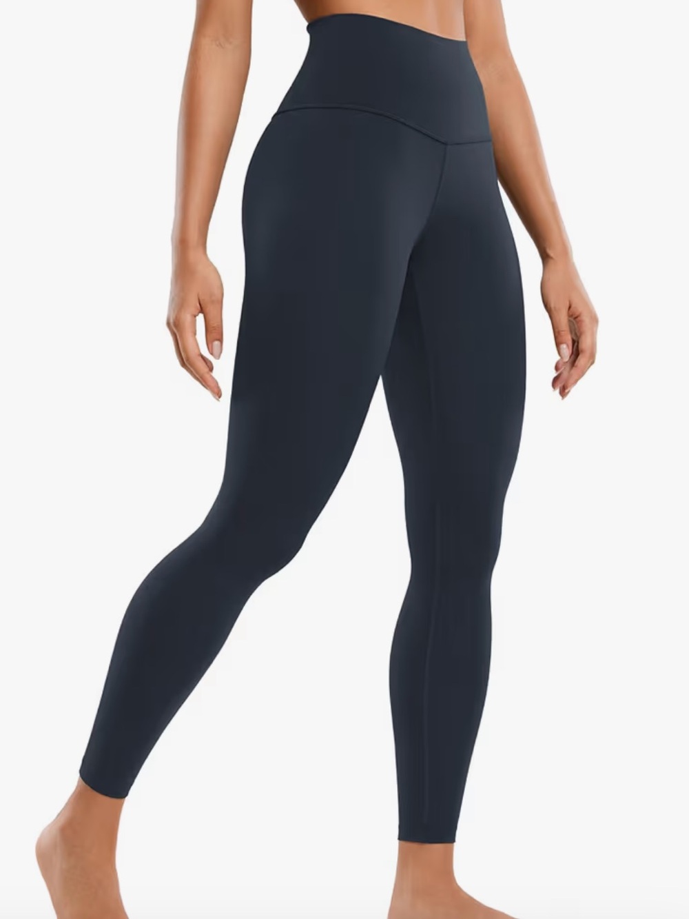 CRZ YOGA Super High Waisted Butterluxe Workout Leggings 25'' - True Navy